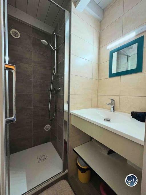 St-Germain - Les Terrasses De L'Ardeche - Piscine Apartment Salavas Ngoại thất bức ảnh