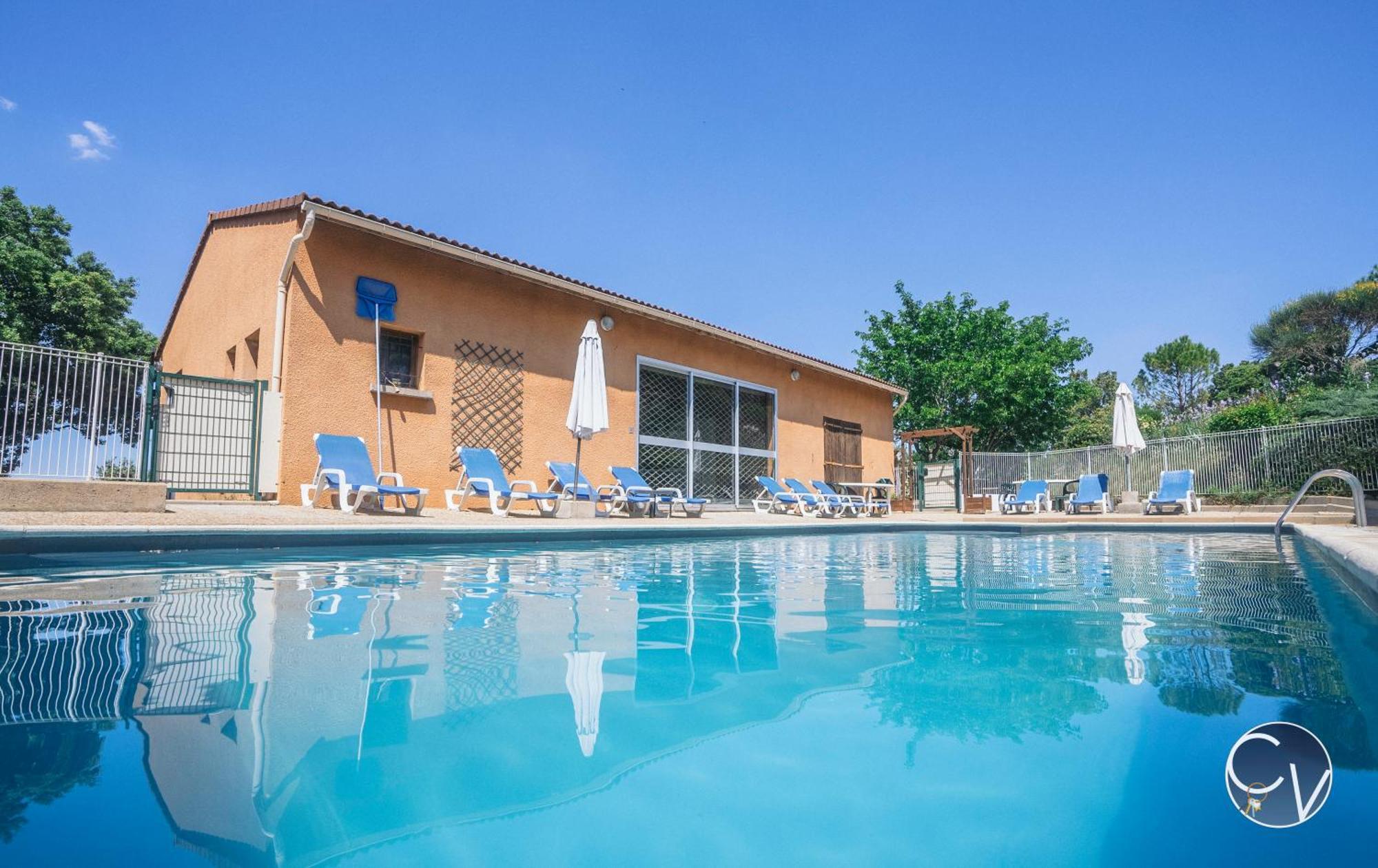 St-Germain - Les Terrasses De L'Ardeche - Piscine Apartment Salavas Ngoại thất bức ảnh